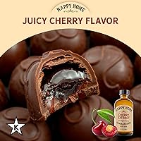 Vista 67 de Happy Home Sabor natural de fresa - Certificado Kosher, 4 onzas.