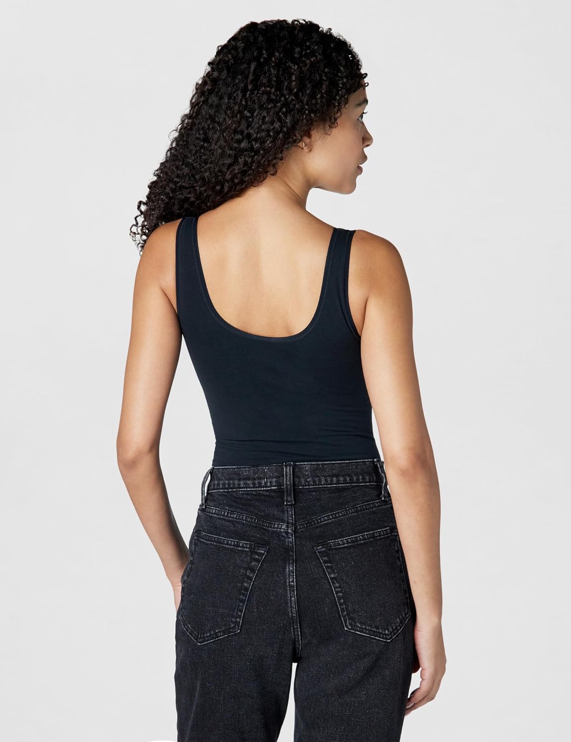 Yummie Women's Cotton Seamless Shaping Full Back Bodysuit