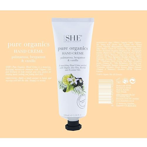 Miniatura 2 de Om She Aromatherapy Pure Organics - Crema de manos - Albahaca, pomelo y menta
