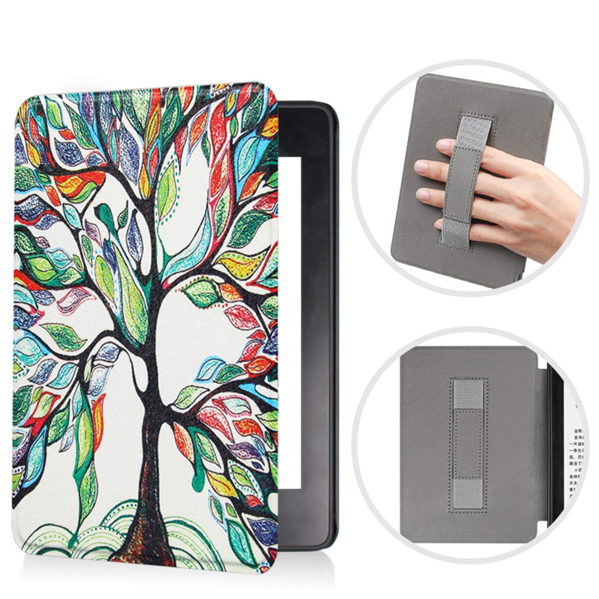 Kindle Paperwhite 1 2 3 [2012 Releases/2013 Releases/2015 Releases] with Hand Strap Feature for Amazon Kindle Paperwhite Prior To 2018 E-Reader