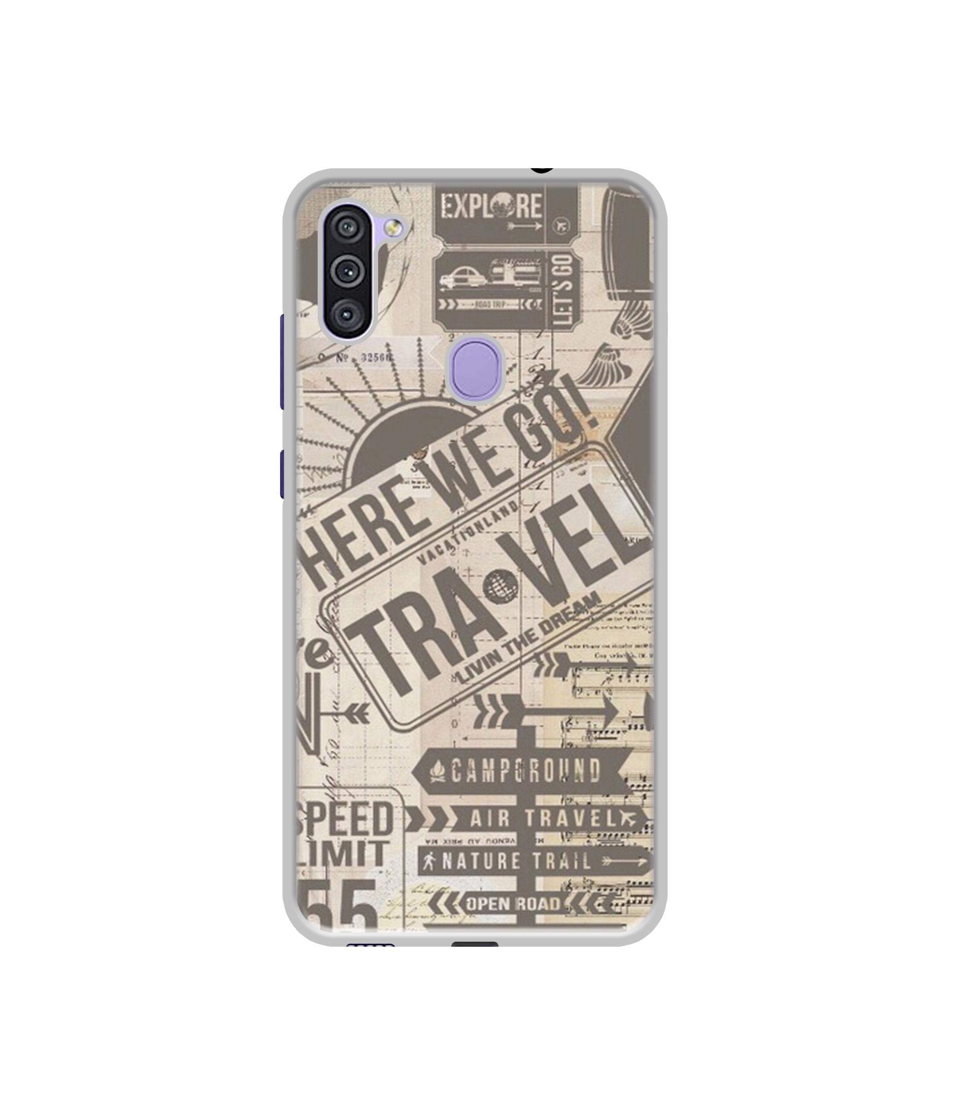 Casotec Travel Design Printed Silicon Soft TPU Back Case Cover for Samsung Galaxy M11 - Multicolor (B08B57QFWT) Amazon Price History, Amazon Price Tracker