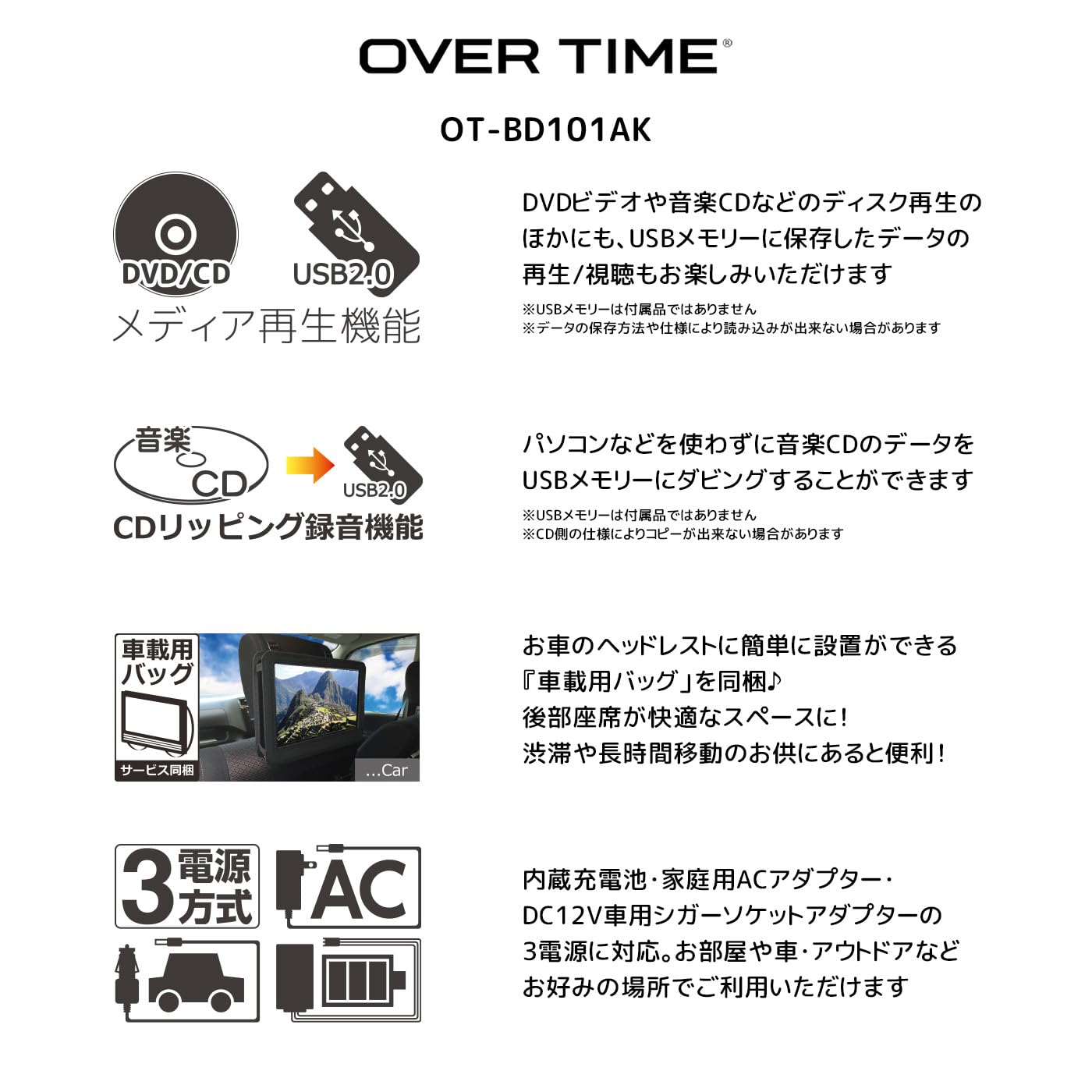 Amazon | 東京Deco 15.6型 ポータブルDVDプレーヤー 15.6インチ 大画面