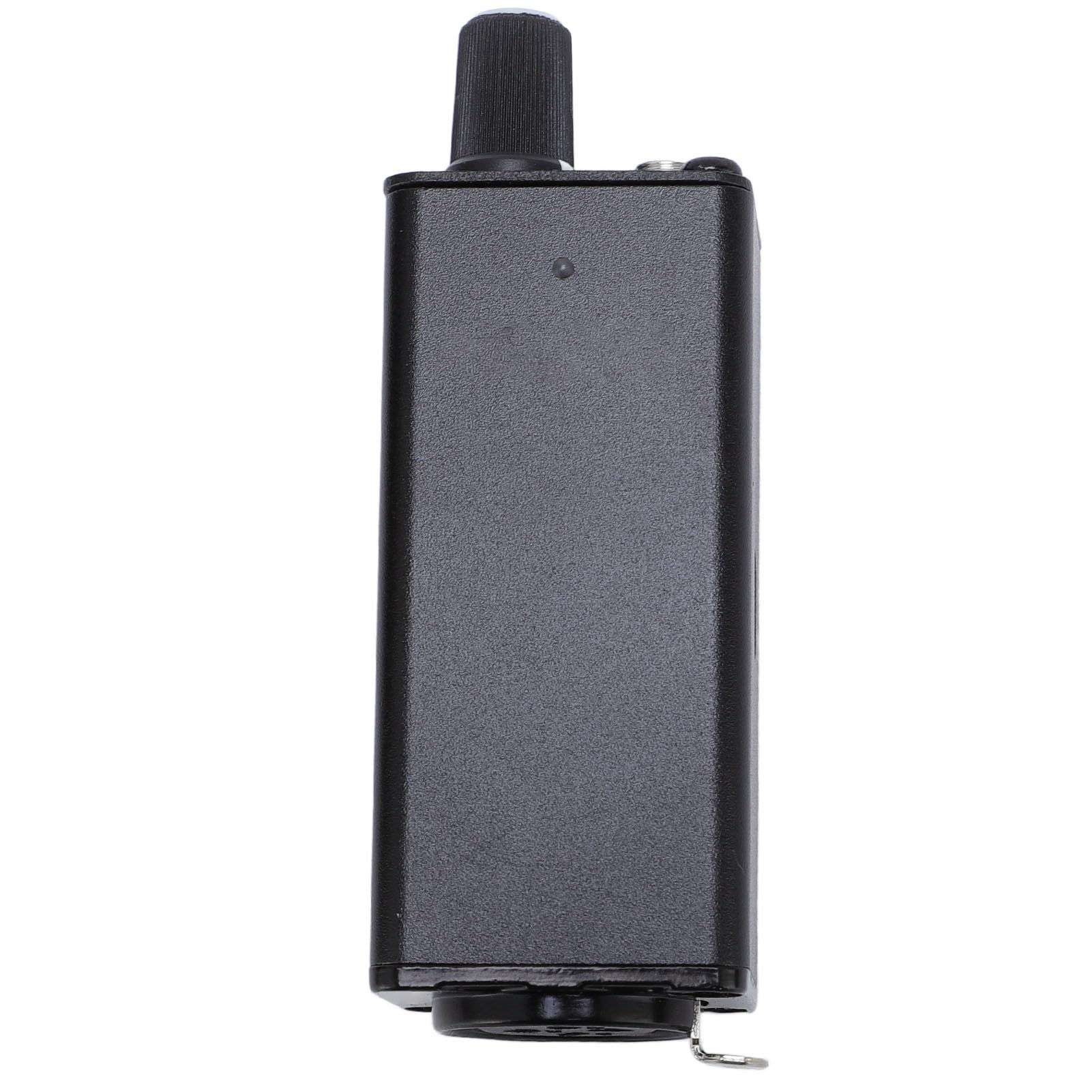 Amplificateur de Système de Moniteur Intra-auriculaire Portable 100 MW |Clip Ceinture XLR 3,5 Mm, Amplificateur de Casque pour Batteur, Clavier, 32-600 Ohm