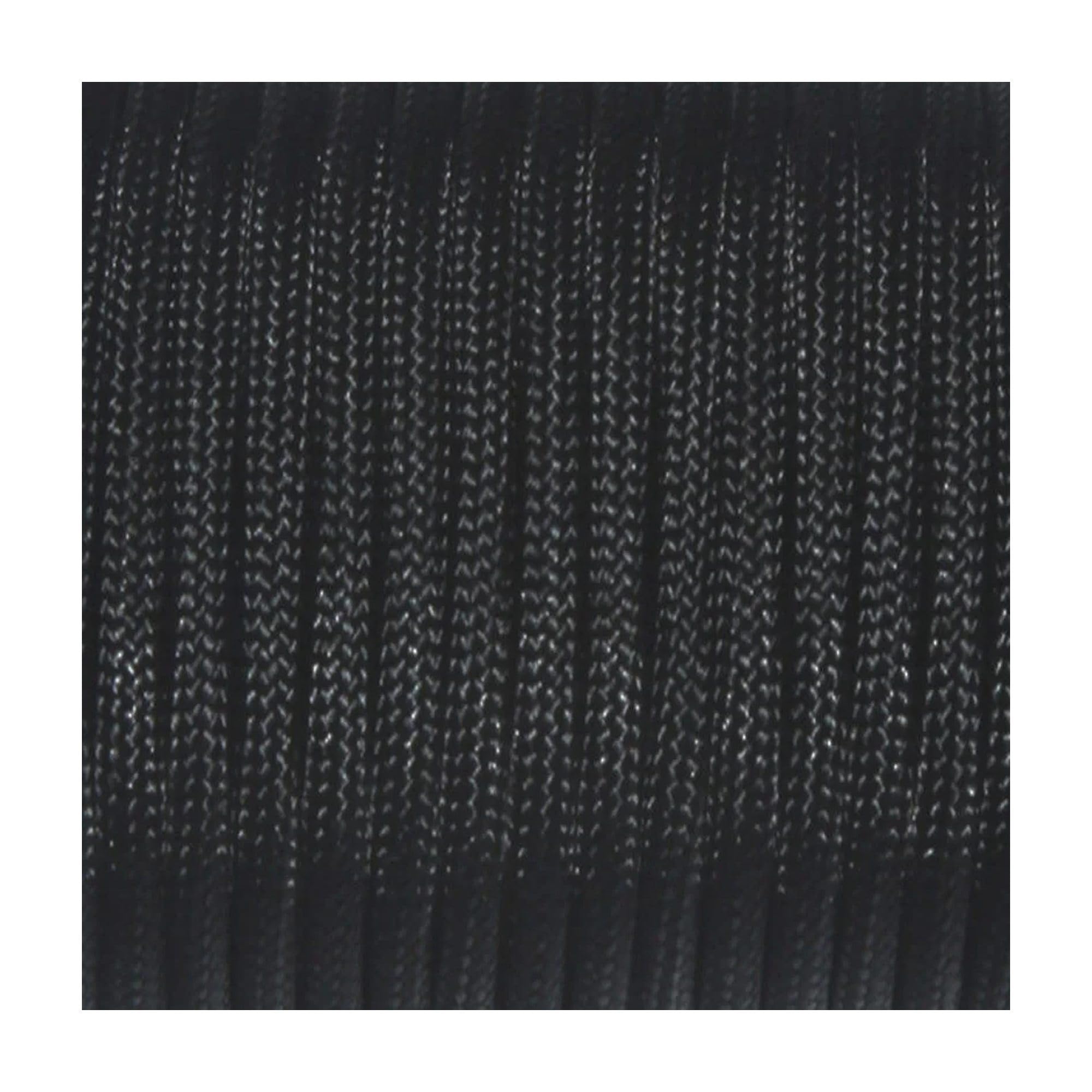 9-Core 650lb Paracord 5/15/31m Dia 4mm Military Tactical Survival Parachute Rope For DIY Making Lanyard Bracelet Dog Collar Tent - Black - 15m