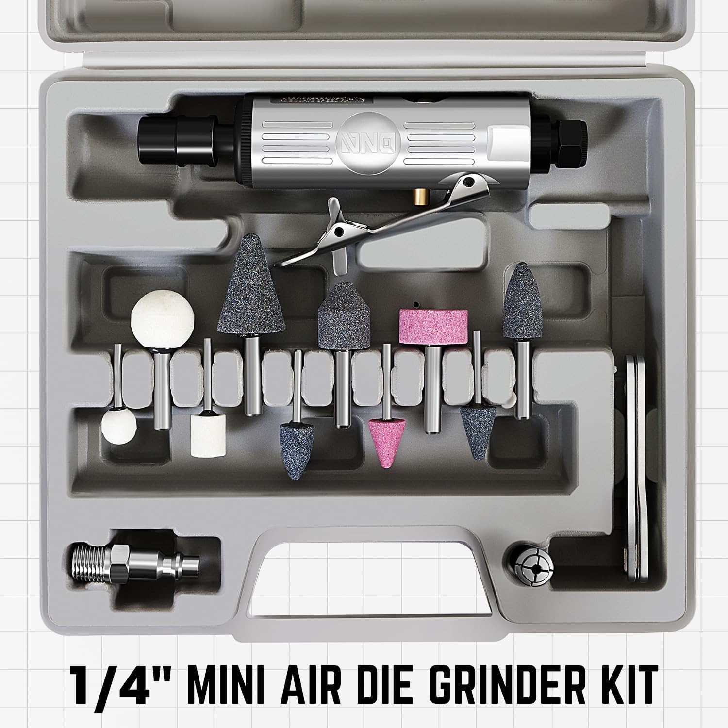 Kit Smerigliatrice Pneumatica per Levigatura Lucidatura Incisione Sbavatura