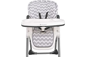 Soft Gray and White Chevron Safety Seat Harness Cover