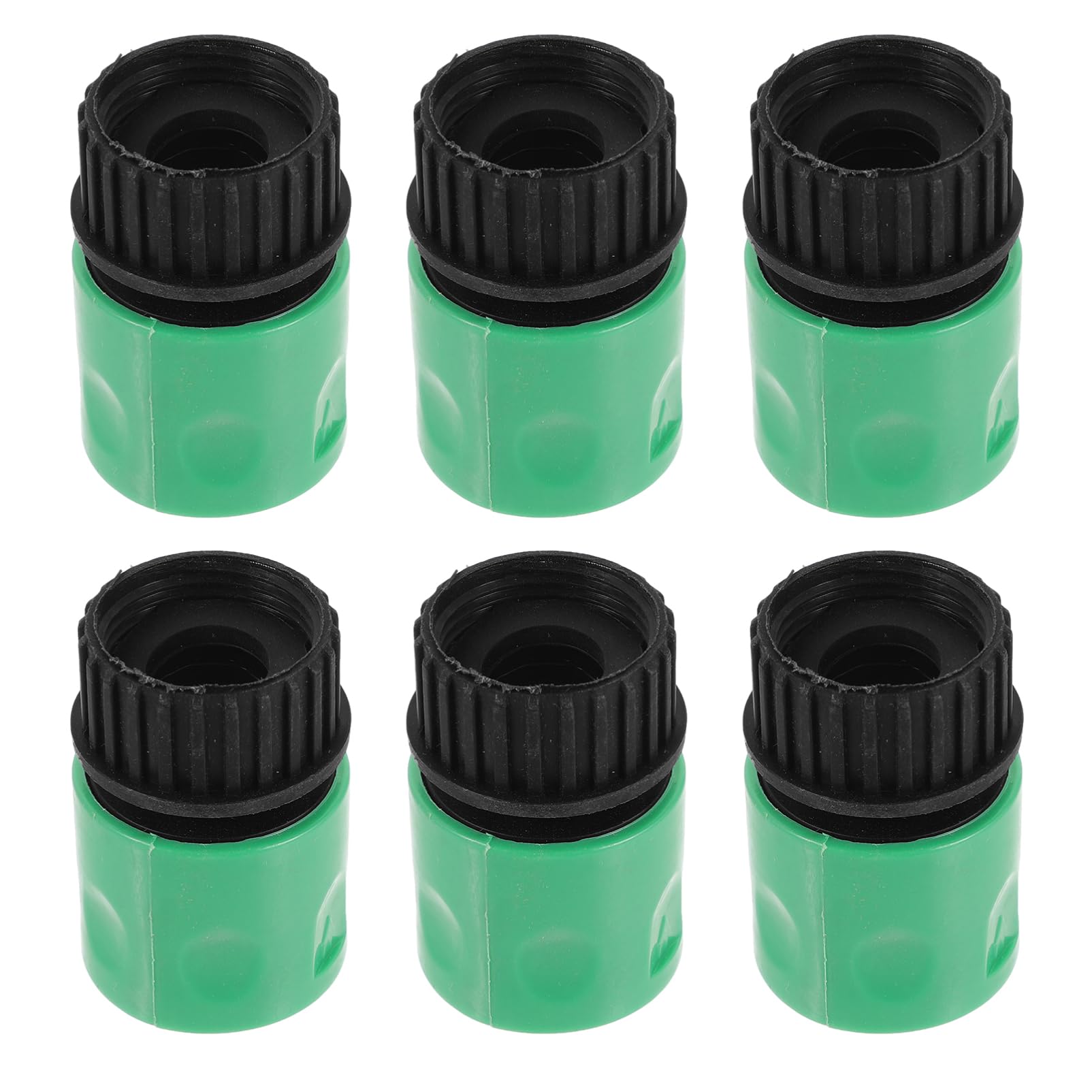 POPETPOP 5 Set di Adattatori per Tubo da Giardino Connettore Tubo-Rubinetto Attacco Rapido Plastica 3/4 Pollici Giunto per Tubo da Giardino 6 Pezzi*5