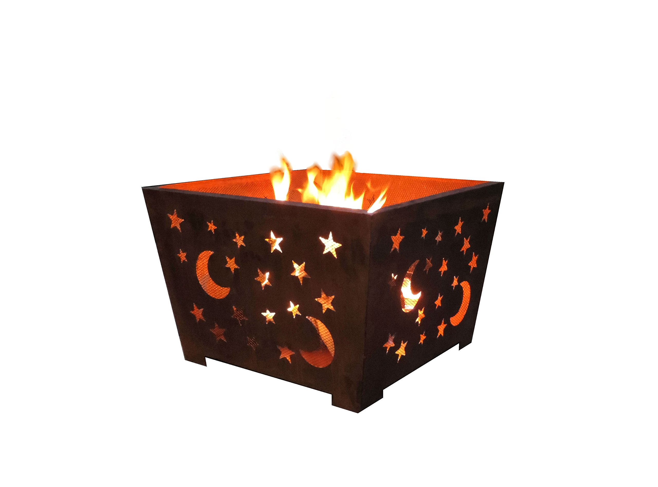 Amazon.com : Esschert Design FF1004 Star and Moon Fire Basket