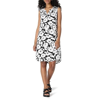 Amazon Essentials Women's Sleeveless Woven Shift Dress