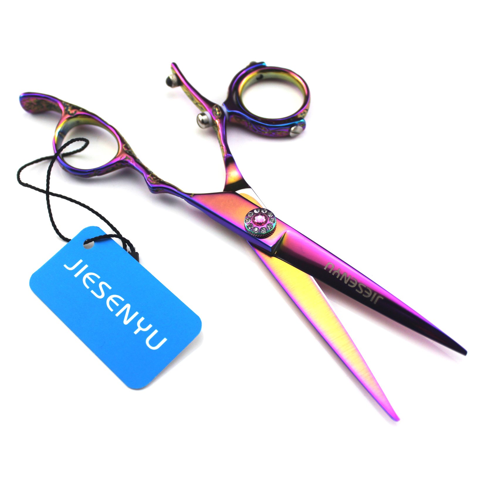 Ciseaux de coiffeur ergonomiques pour couper les cheveux sans fatigue