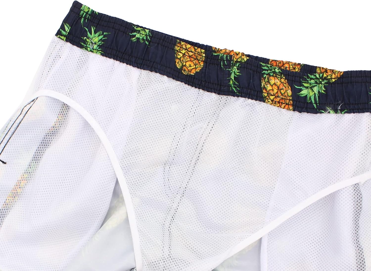 Mens Swim Trunks Quick Dry Swim Shorts Mesh Lining Swimwear Beach Shorts with Pockets Vertical Stripes X-Large