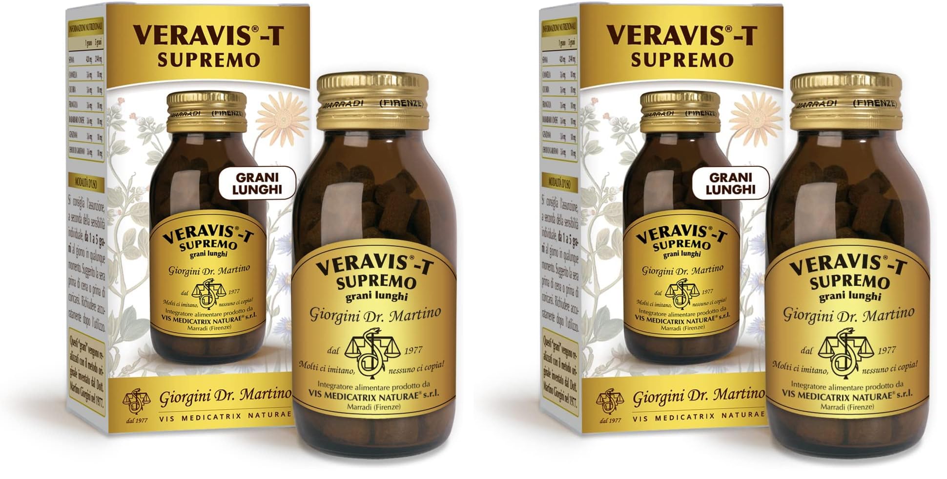 Dr. Giorgini VERAVIS-T SUPREMO grani lunghi - 90 g (Confezione da 2)