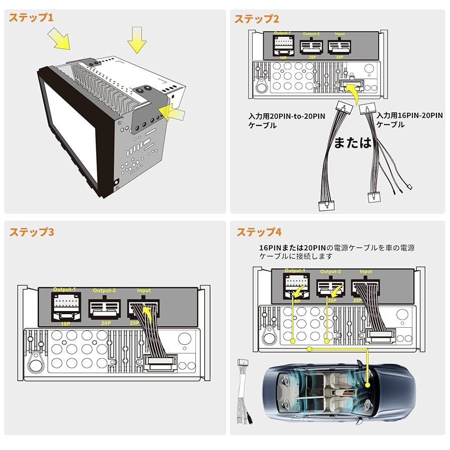 ECA-3 電子クロスオーバーアンプ 楽天市場】【ATOTO公式 CA-AEC03 カーオーディオアンプ】Class D