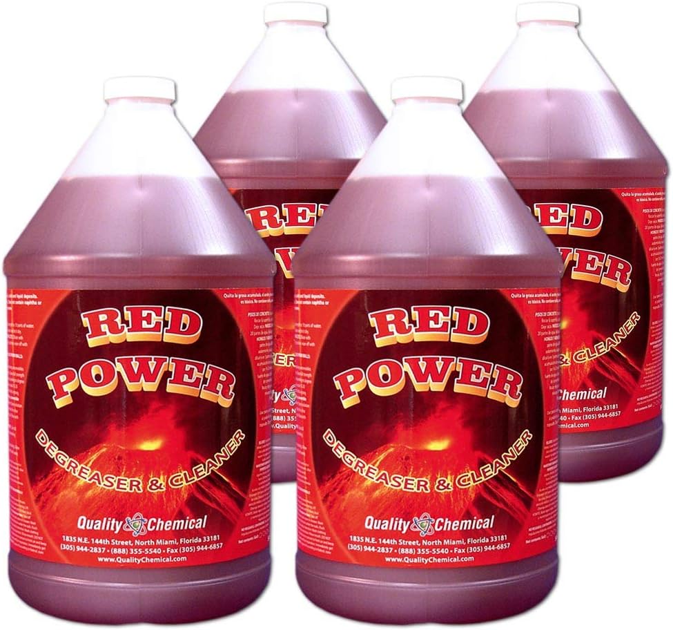 Quality Chemical Red Power Degreaser An amazing, yet safe
