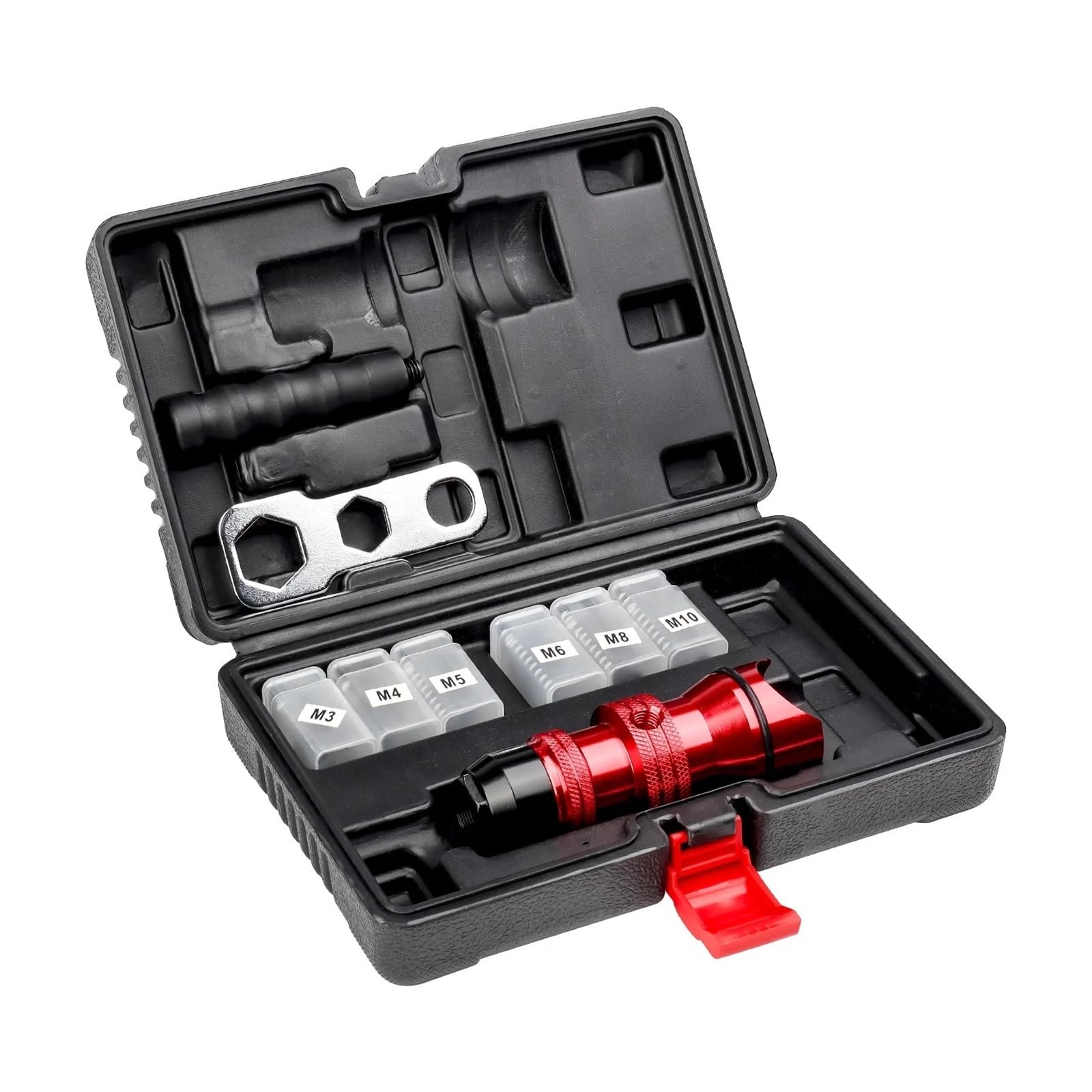 Pistola sparachiodi, Pistola For Rivetti Elettrici For Dadi For For For Adattatore M3 M4 M5 M6 M8 M10 For Rivettatrice Manuale Rivnut Strumento