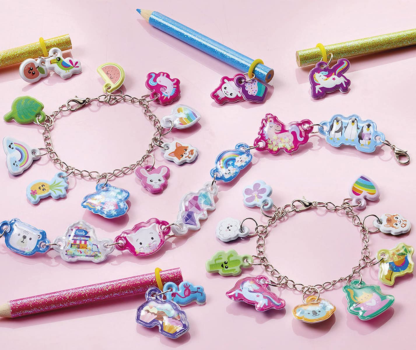 Totum Charm Bracelet Kit - Make Your Own Charm Bracelets - Ages 5+, Multi colour - Image 3