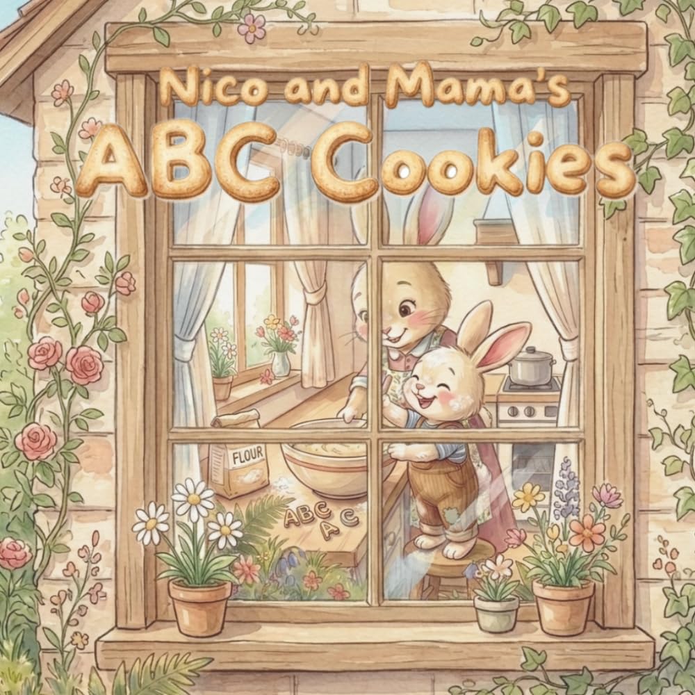 Niko and Mama's ABC Cookies: Learn to Count and the Alphabet with a Sweet Story of Sharing (Atelier Jin)