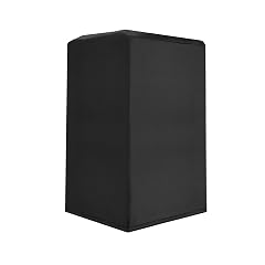 Protective Speaker Cover Dust-Proof Waterproof Audio Equipment Shield Upright Speaker Bag for Outdoor, Multiple Sizes, Black(12 * 11 * 18inch)