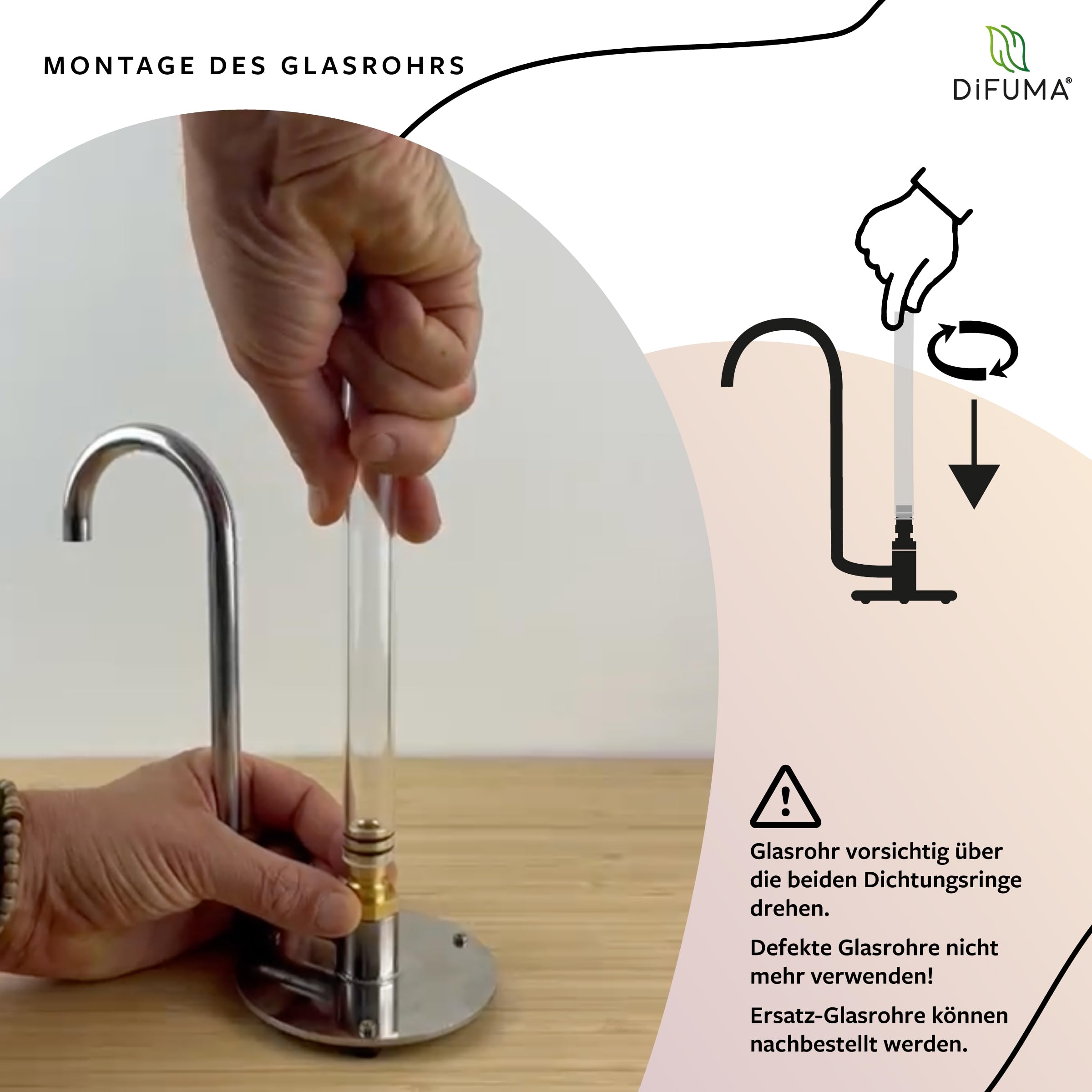Ölabscheider Edelstahl & Glas