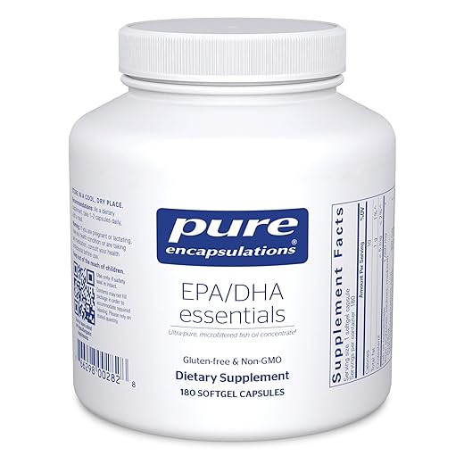 Pure EPA/DHA Essentials Fish Oil Capsules