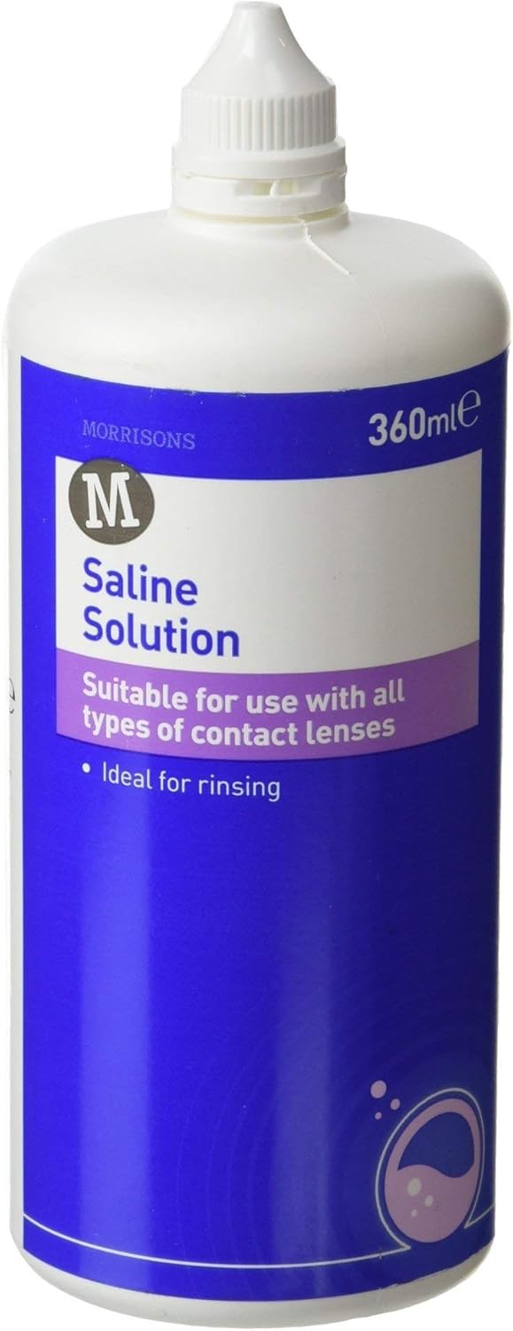 Morrisons Saline Solution 360Ml Amazon.co.uk Health & Personal Care