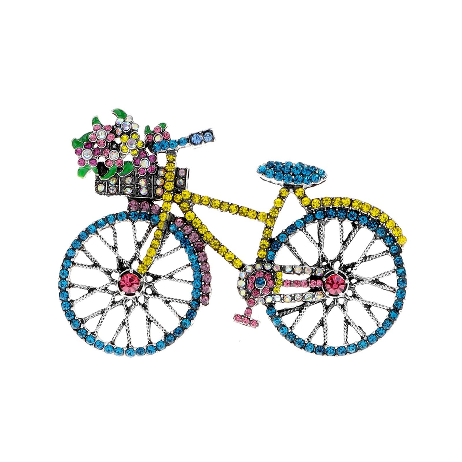 Broches de vélo pour femmes cadeau de Noël créatif et mode - 5