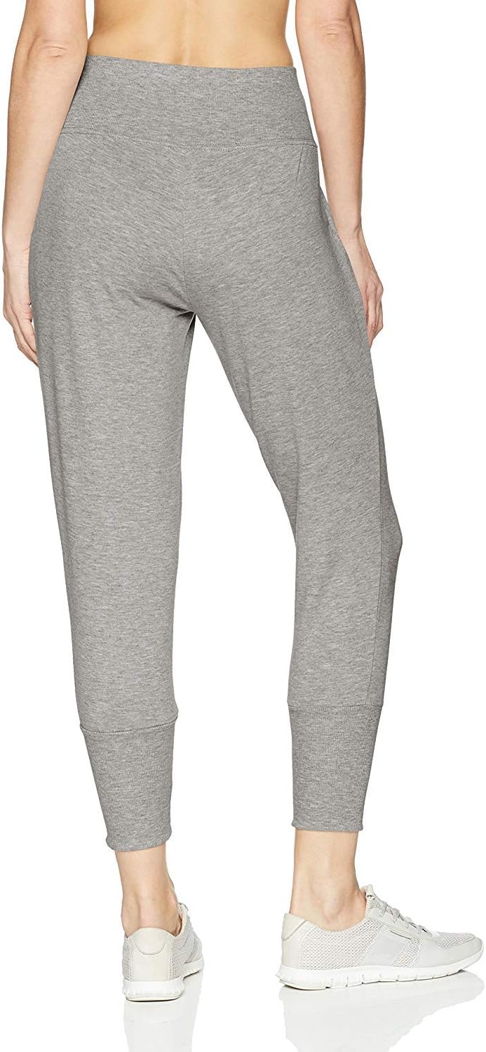 Jockey Sport Women's French Terry Jogger Pants, Lt. Charcoal Heather, Small - Image 2