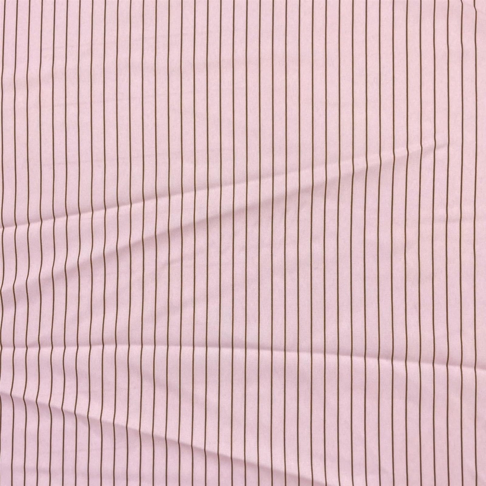 10 Yards Pink Striped Pattern Fabric for T Shirt Pajama Skirt Clothing DIY Sewing and Arts Crafts