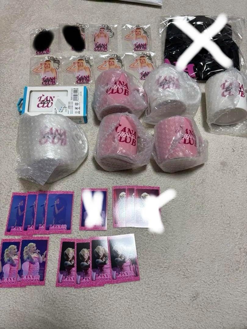 LANA オンラインくじ　マグカップ　トレカ　キーホルダー　武道館 LANA オンラインくじ マグカップ トレカ キーホルダー 武道館 トレカ