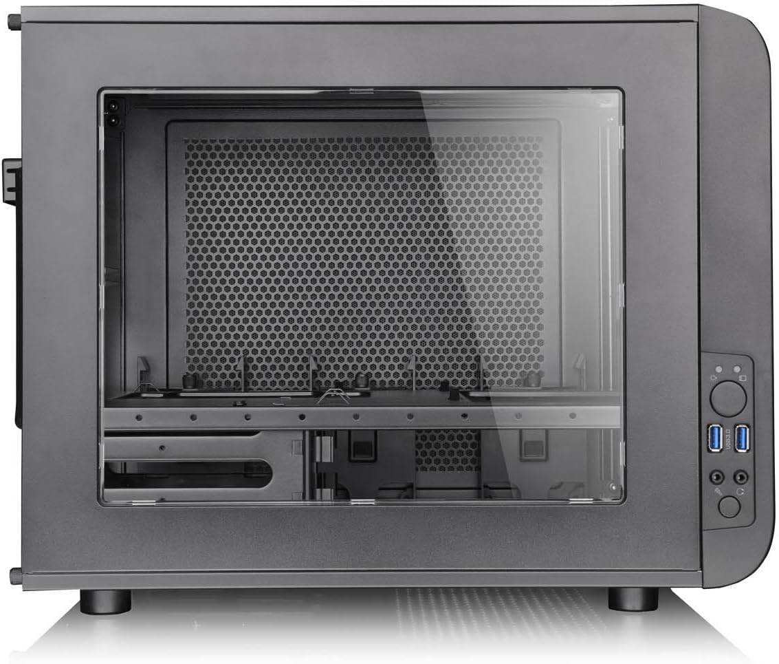 Thermaltake Core V21/Black/Win/SECC 水冷対応キューブPCケース CS5068 CA-1D5-00S1WN-00