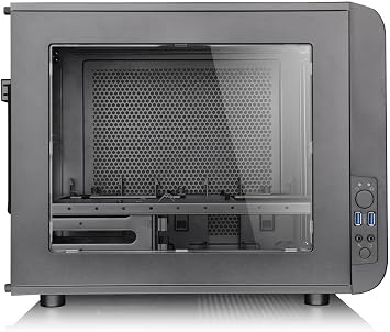 Thermaltake Core V21/Black/Win/SECC Liquid Cooling Compatible Cube PC Case CS5068 CA-1D5-00S1WN-00