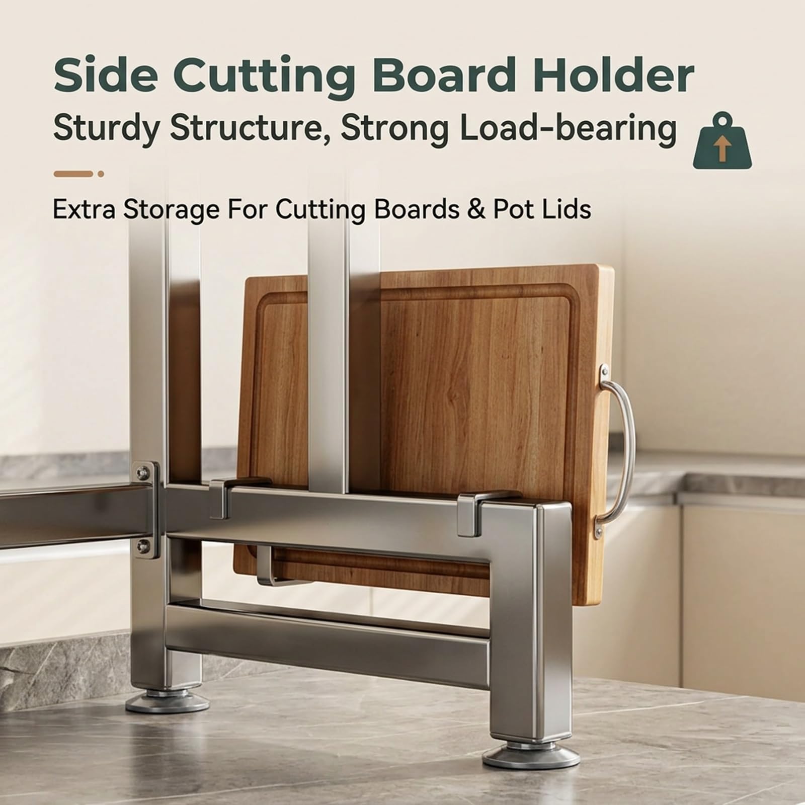 Estante Superior para Fregadero con Puerta Antipolvo Protectora