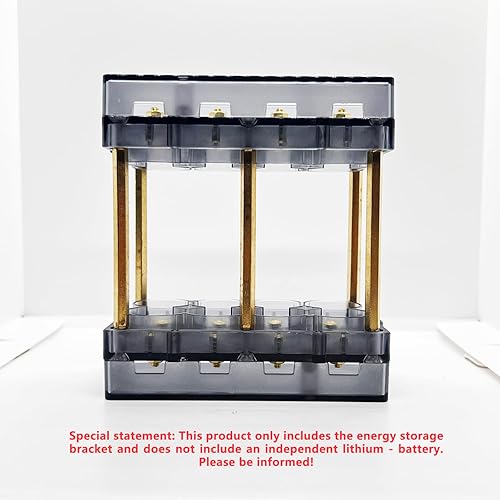 Miniatura 10 de DIY Energy Storage Kit 18650 Battery Holder Case Box Bracket Slot PC+ABS Plastic Material,Support 2S3P 3S2P 1S6P Splicable No Soldering Support High
