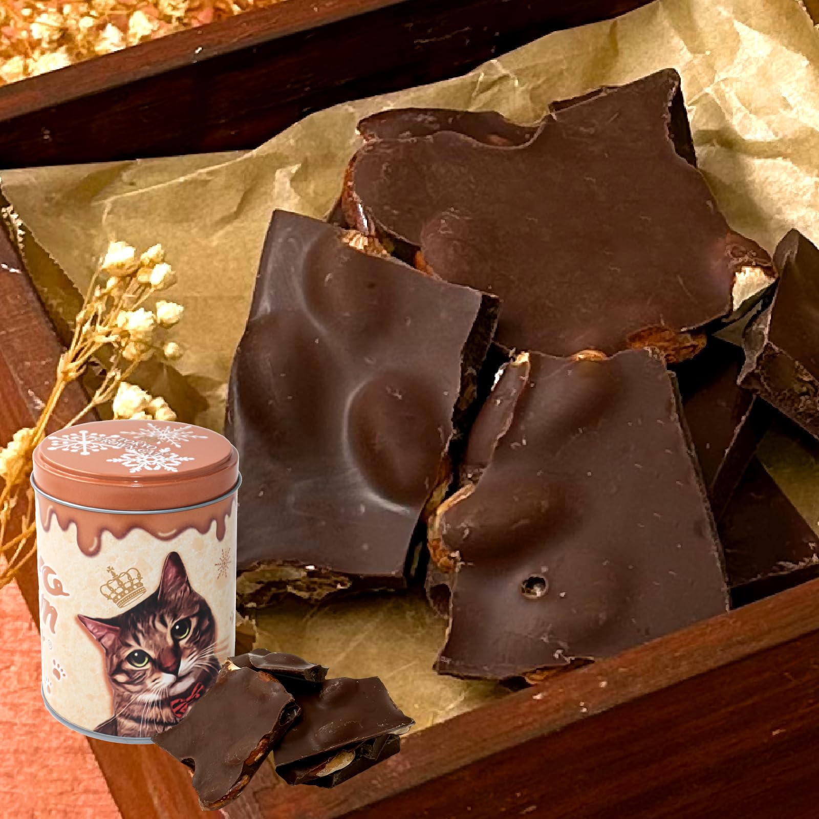 Amazon | TOKYO CROWN CAT 東京クラウンキャット 割れチョコ ミルク