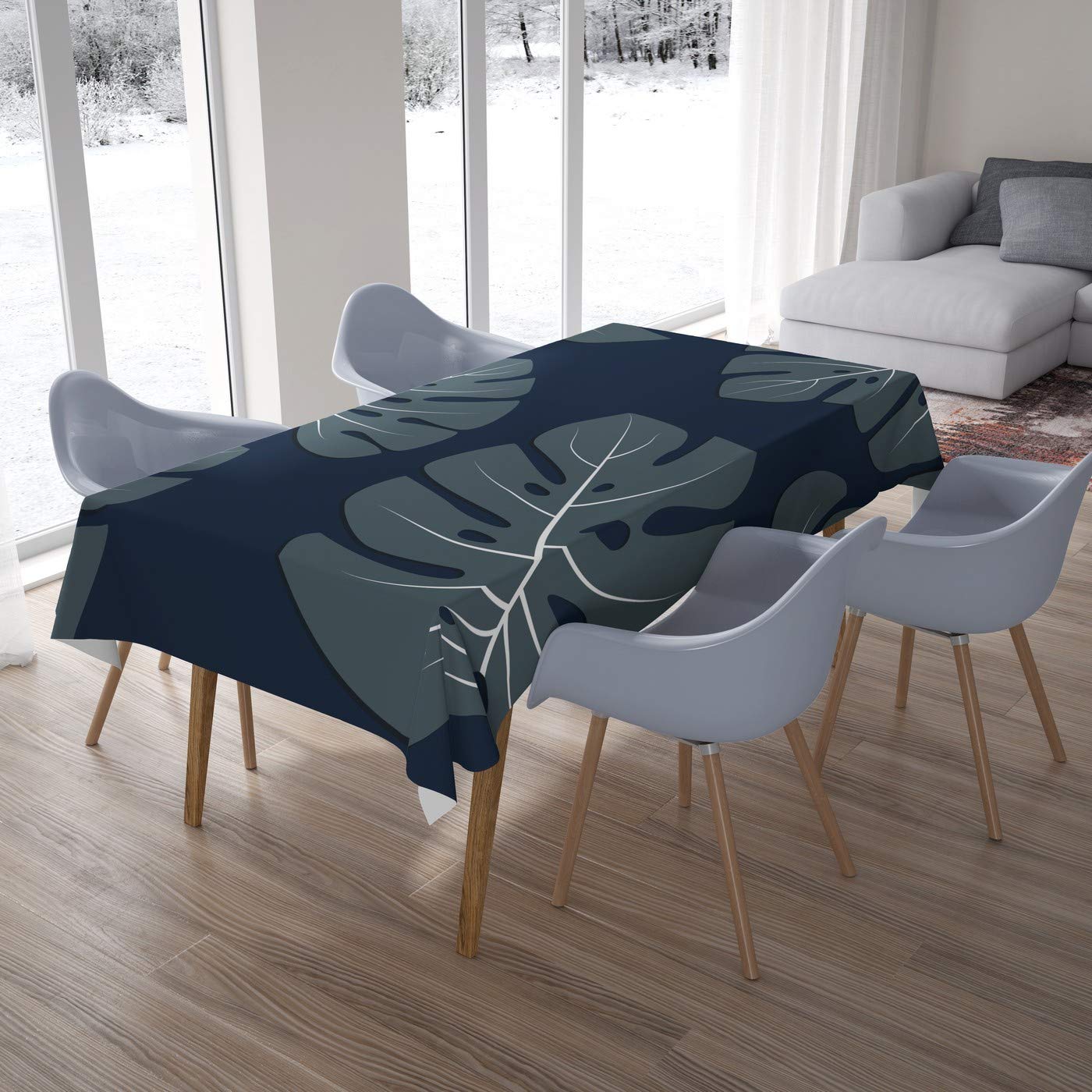 Bonamaison Kitchen Decoration, Tablecloth, 140cm x 200cm - Designed and Manufactured in Turkey