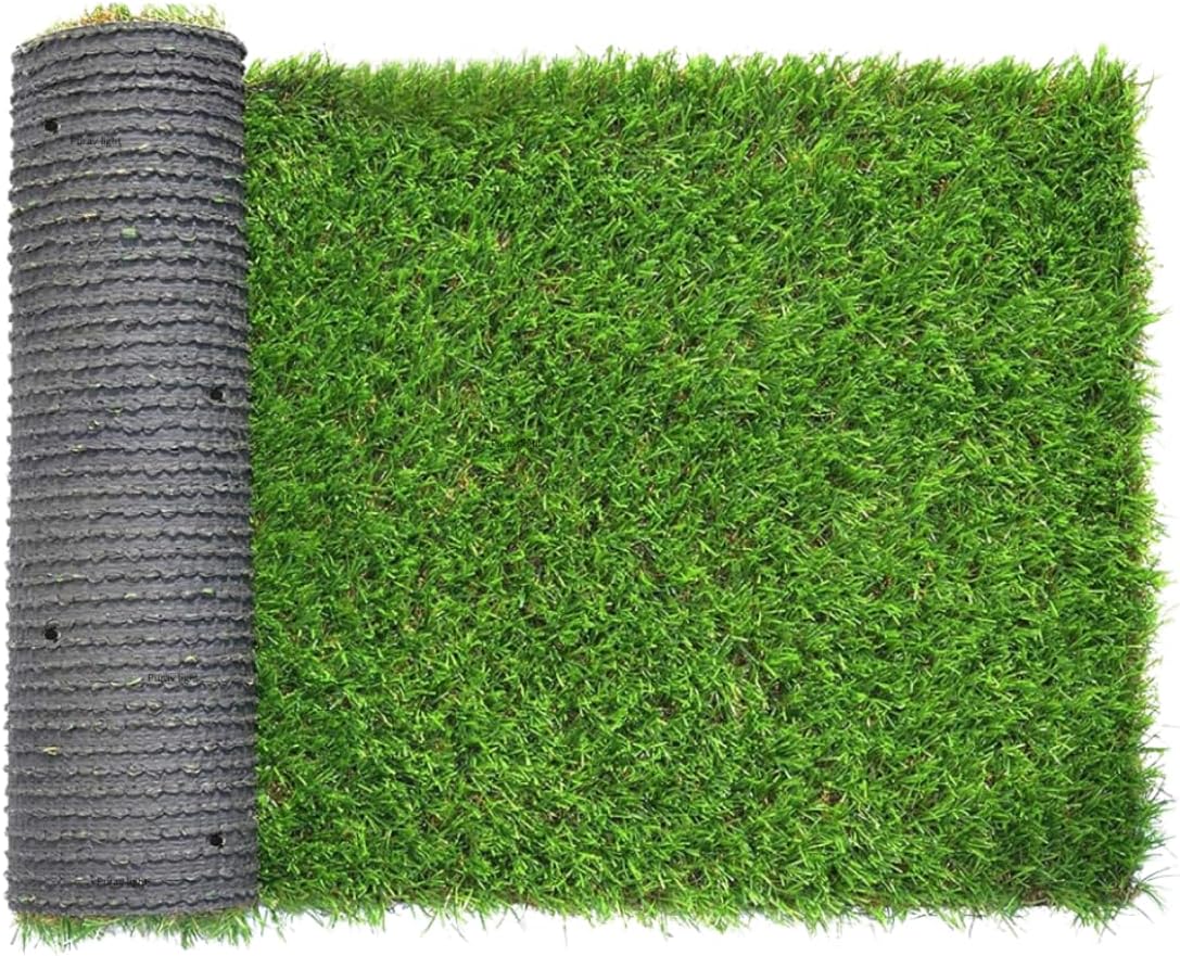 - Artificial Grass Carpet (4 x 4 Feet) | 35mm High Density Premium Turf Mat for Balcony, Garden & Home Decor | Dust & Waterproof, Skin Friendly – Green