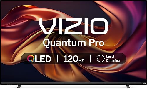 VIZIO Smart TV Quantum Pro 4K 120Hz QLED HDR10+ de 50 pulgadas con Dolby Vision, Active Full Array, 240Hz @ 1080p PC Gaming, WiFi 6E, Apple AirPlay,
