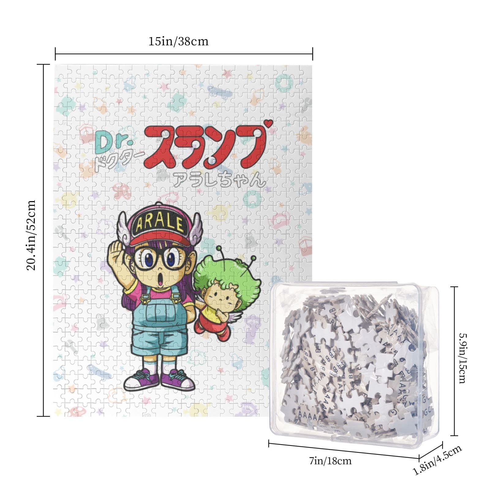 Dr.スランプ アラレちゃん パズル缶 500ピース 昭和レトロ [レア 