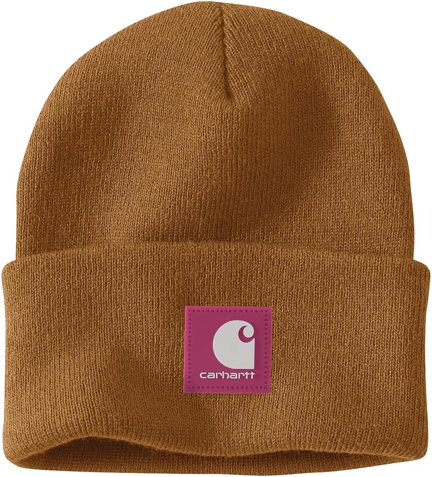 Carhartt Men's Knit Rubber Patch Beanie