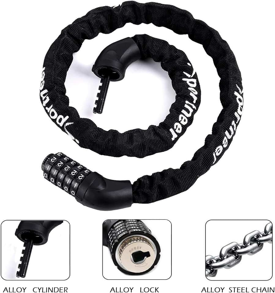 Amazon.co.uk security chain and lock