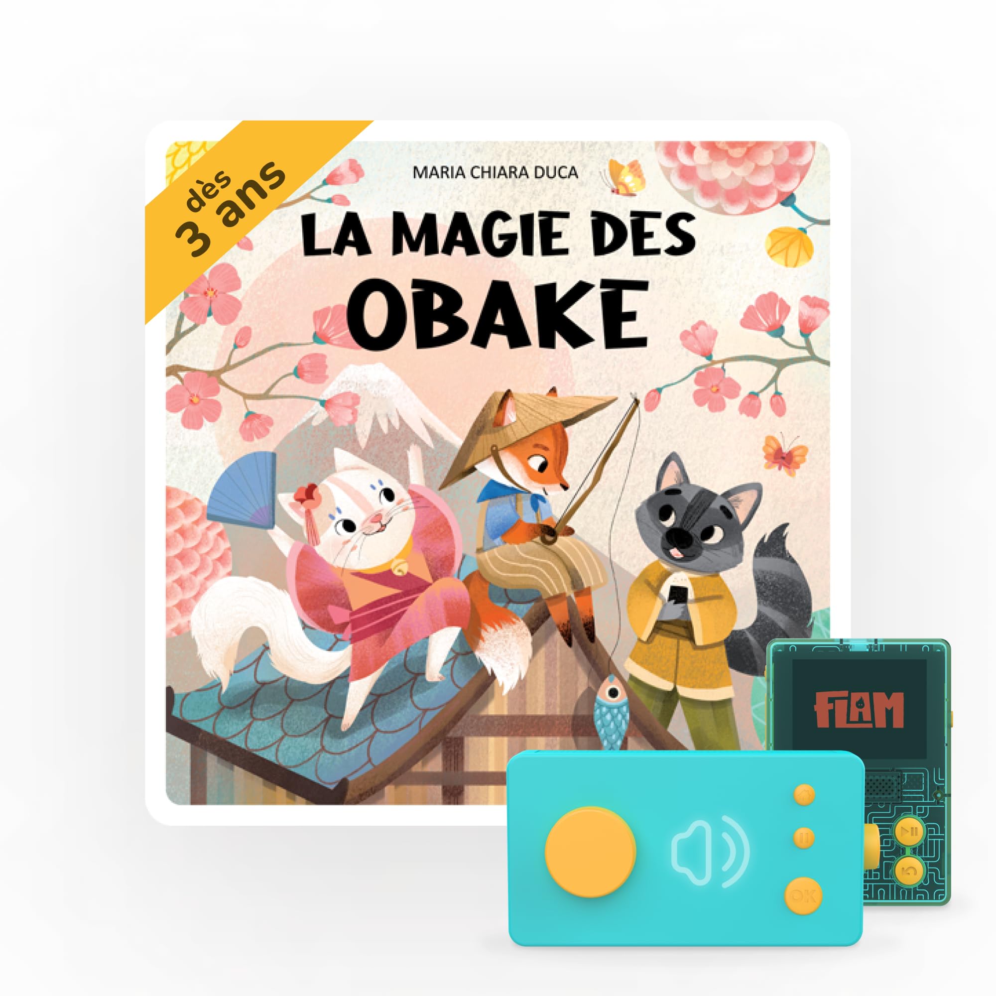 Lunii - La Magie des Obake - Livre Audio interactif en français - durée 1h30 - dès 3 Ans à écouter sur Ma Fabrique à Histoires ou FLAM