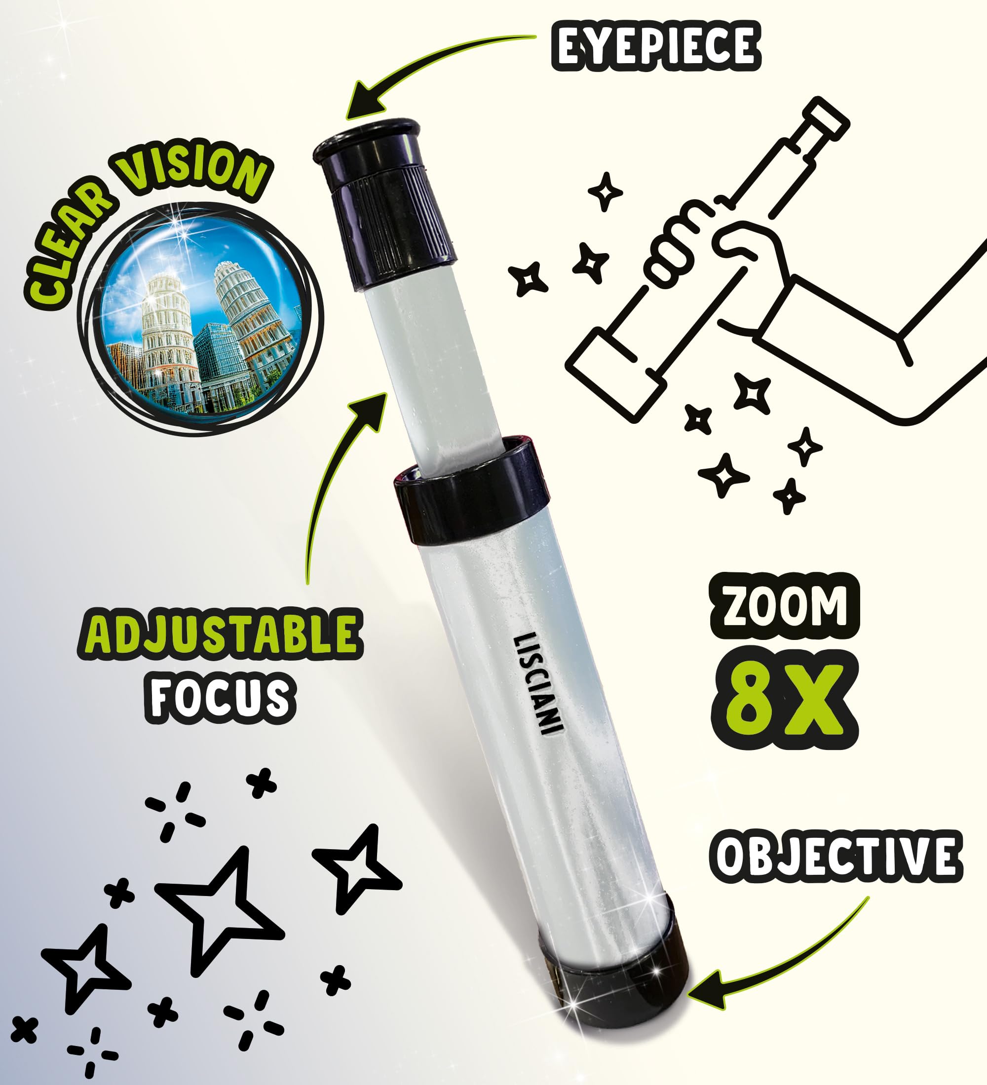 Lisciani Gamchi, I'M a Genius Micro-Telescope, 110285