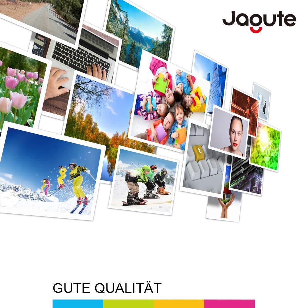 Jagute 202XL Compatible Cartucce d'inchiostro Sostituzione per 202XL 202 per Expression Premium XP-6000 XP-6005 XP-6100 XP-6105 XP6000 XP6005 XP6105 (Pack of 6)