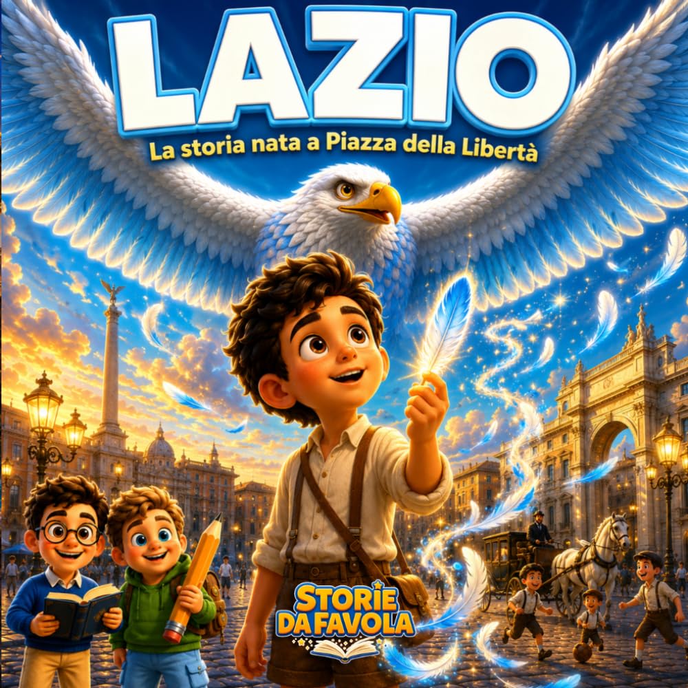 LAZIO: La storia nata a Piazza della Libertà (Piccoli Tifosi - Storie da favola)