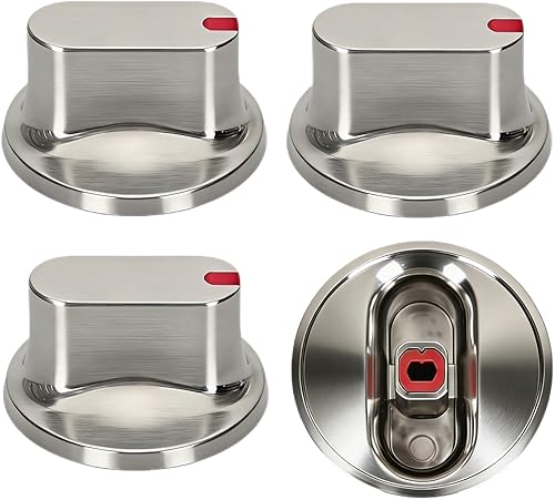 Sieri NE59J7850WS NE59J7630SS NE59J7650WS NE597R0ABSR NE594R0ABSR NE59J7750WS NE59J3420SS NE59J3421SS Knob for Samsung Electric Stove, Replace DG94-00207A DG94-00207B DG94-00207C DG94-00221B