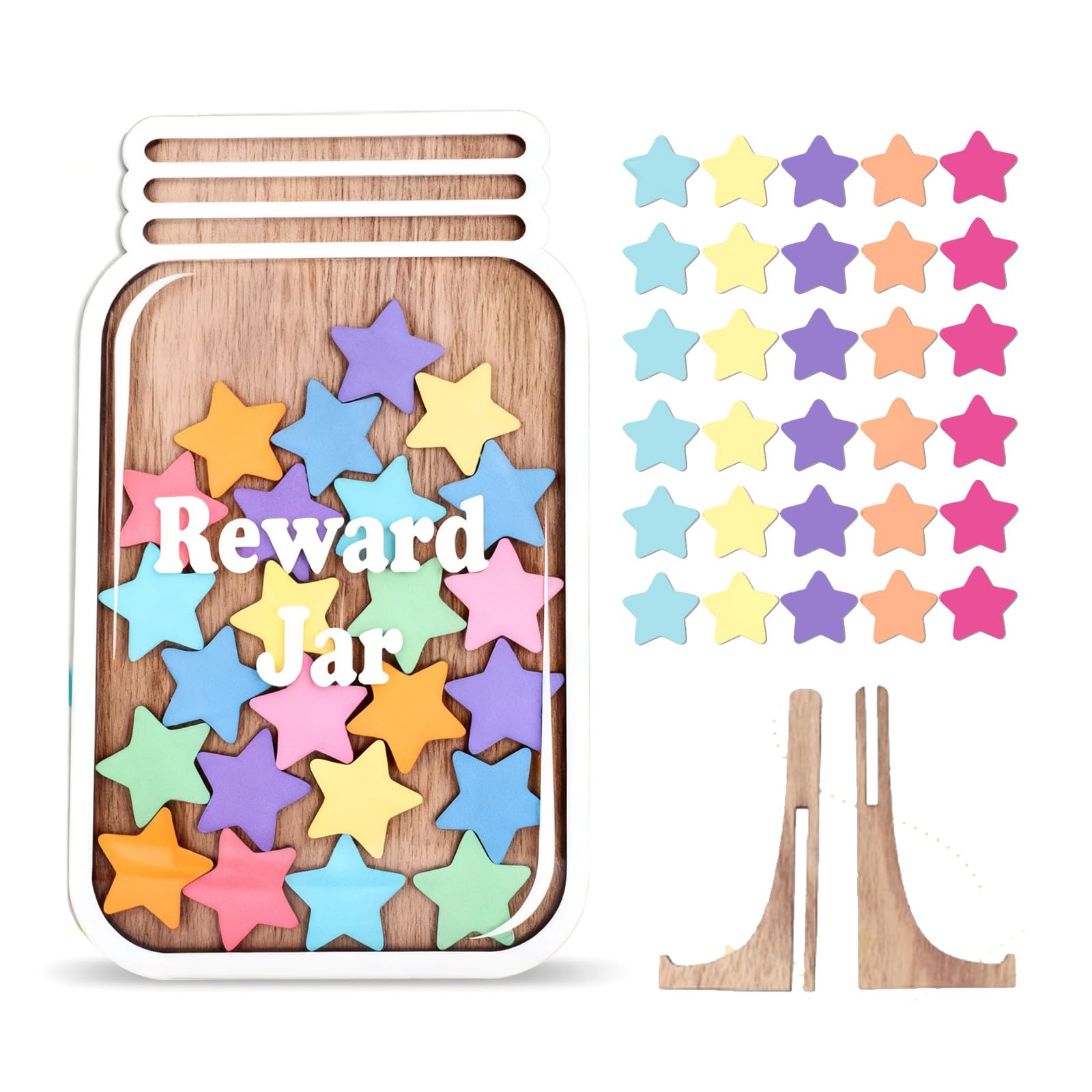 Reward Jar with Star Tokens