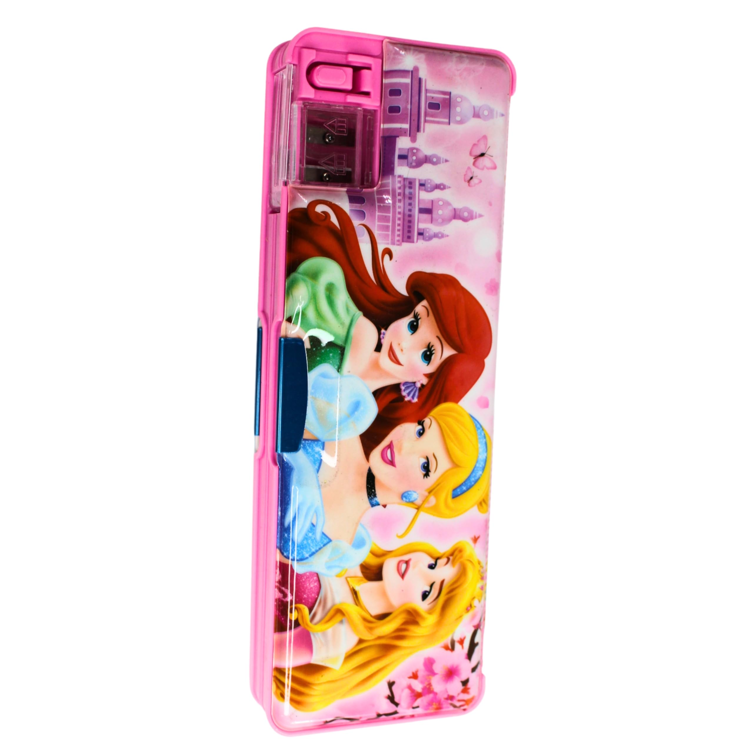 Wonderland Multipurpose Pencil Box with Dual Sharpener and Wonderland Multipurpose Pencil Box with Dual Sharpener and