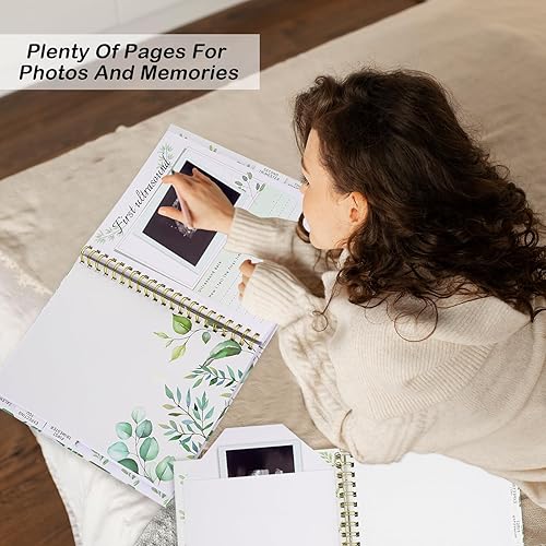 Miniatura 4 de Diarios de embarazo para madres primerizas  Libro y planificador de embarazo de 118 páginas, artículos imprescindibles para el embarazo, con