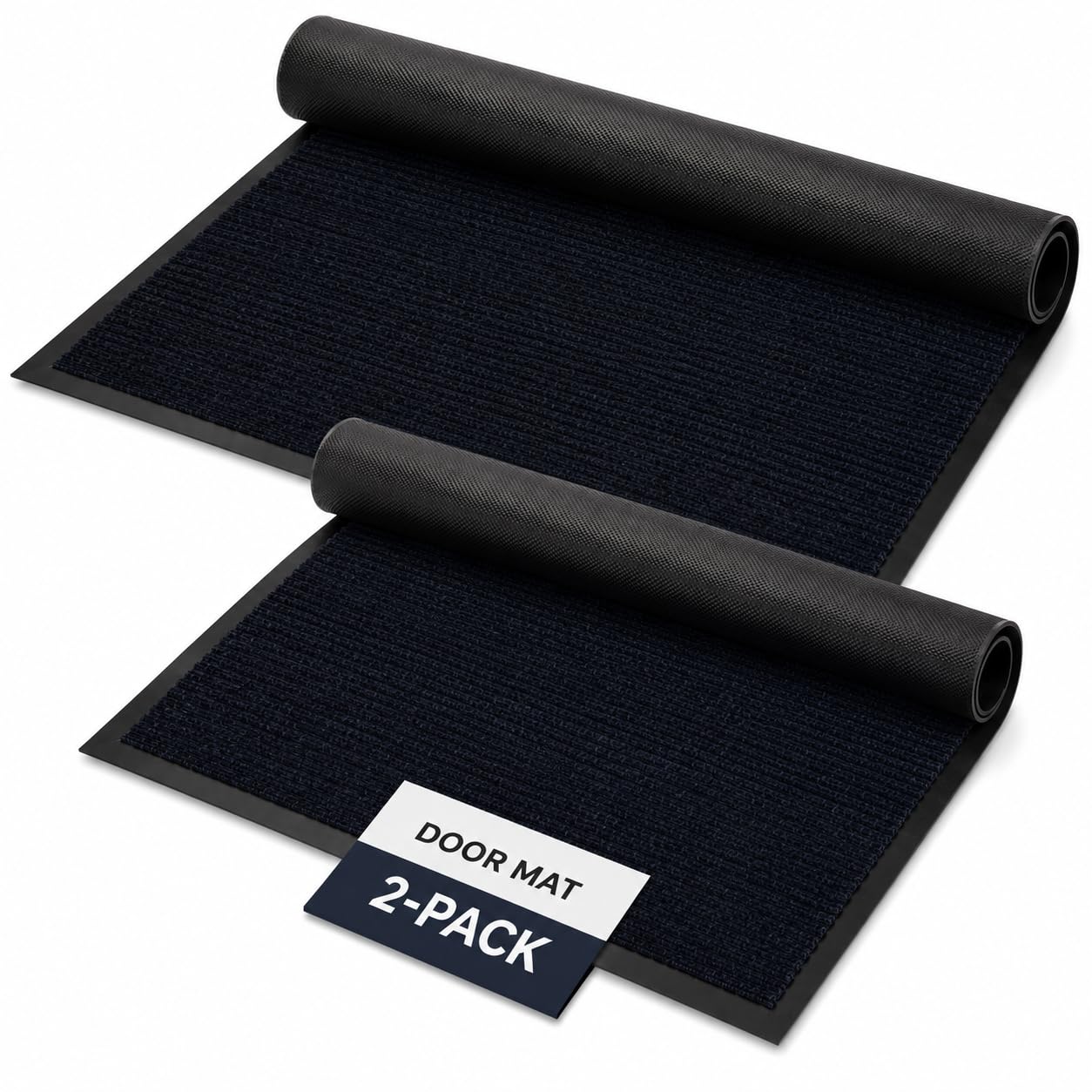 Felpudo Resistente con Base de Goma Antideslizante, Alfombra de Entrada para Interior y Exterior, Ideal para hogar, Oficina y comercios (2, 115x185cm)