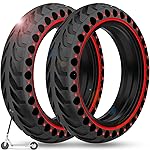 BANGTING 2PCS 8.5x2 inches Solid Tires for Electric Scooter, 8 1/2 x2 Tire for Gotrax GXL V2 / XR/APEX, 50/75-6.1 Tire Replacement for Xiaomi Pro 2 / M365 / 1S and All 8.5\'\' Scooter Tires